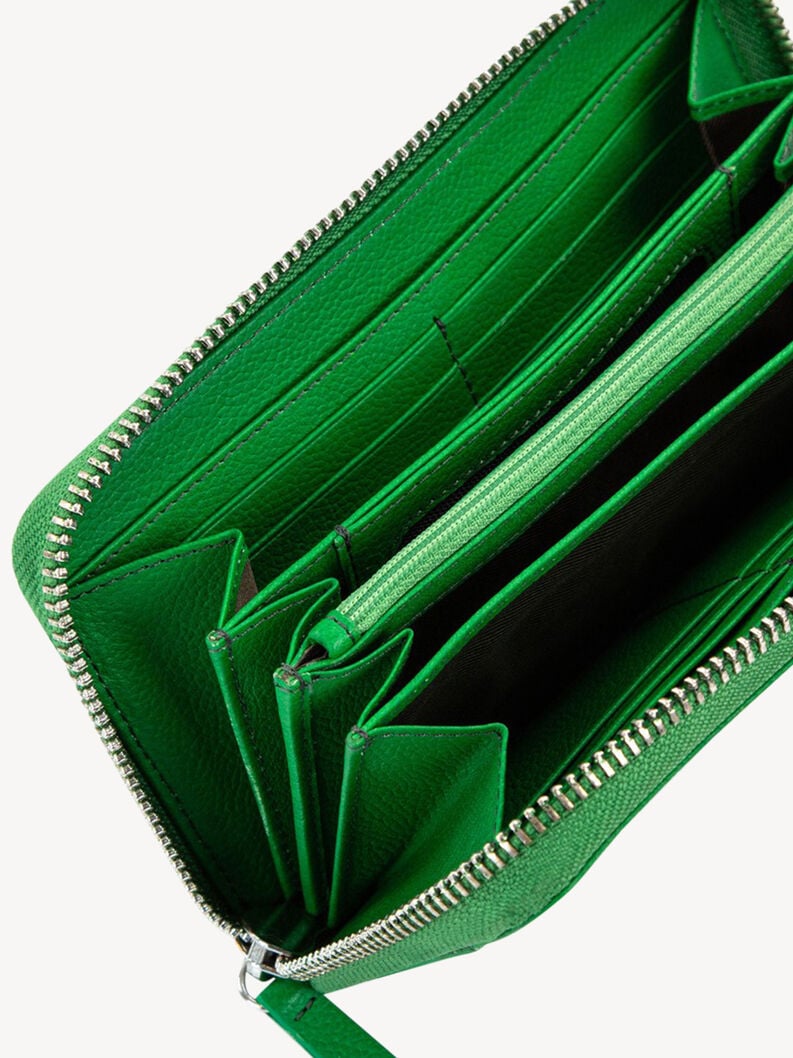 Kožené peněženka - zelená, apple, hi-res