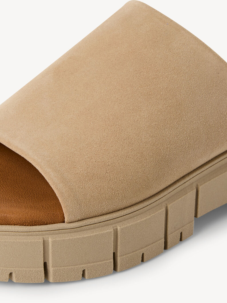 Mule, TAN SUEDE, hi-res