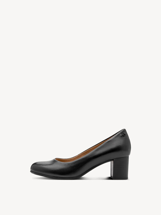Leren Pumps, BLACK NAPPA, hi-res