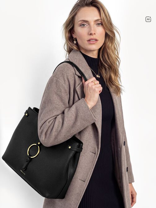Shopper, black, hi-res