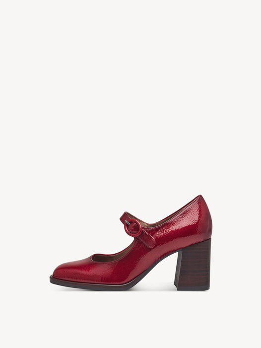 Pumps, RED PATENT, hi-res