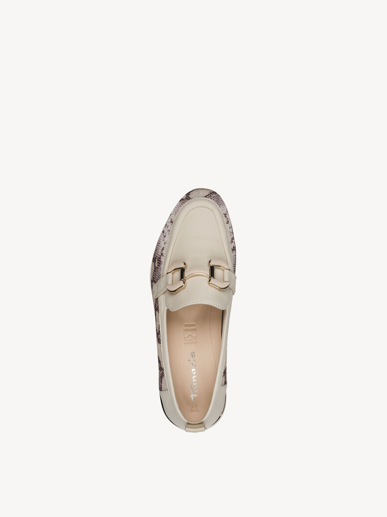 Ledersneaker - beige, BEIGE SNAKE, hi-res