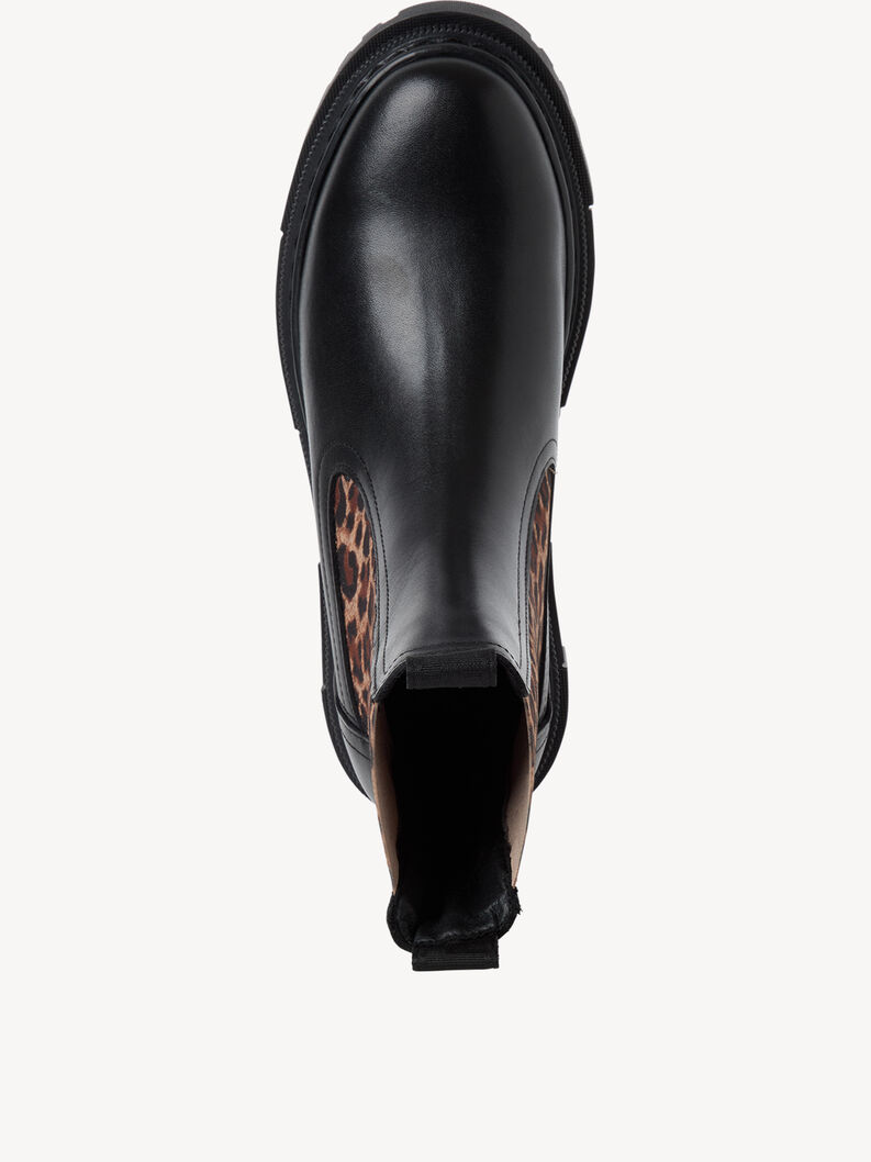 Chelsea Boot, BLACK/LEOPARD, hi-res