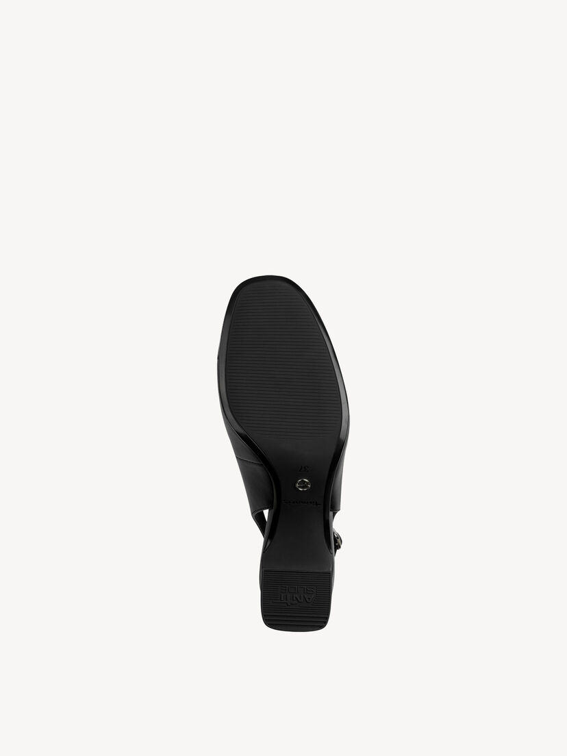 Slingpumps - zwart, BLACK, hi-res
