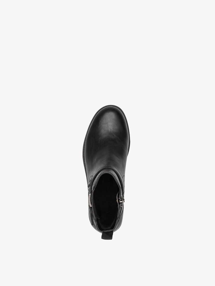 Chelseaboot - zwart, BLACK, hi-res