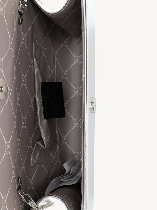 Clutch, silver, hi-res