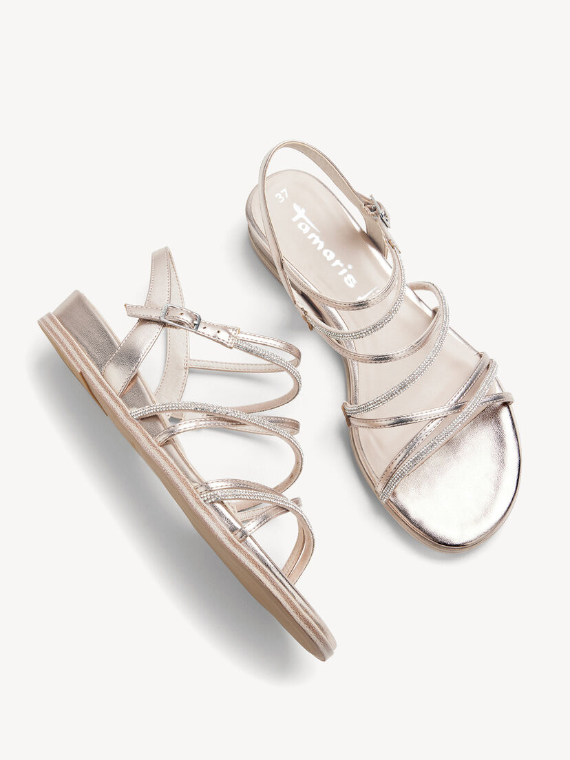 Sandaal, LIGHT GOLD, hi-res