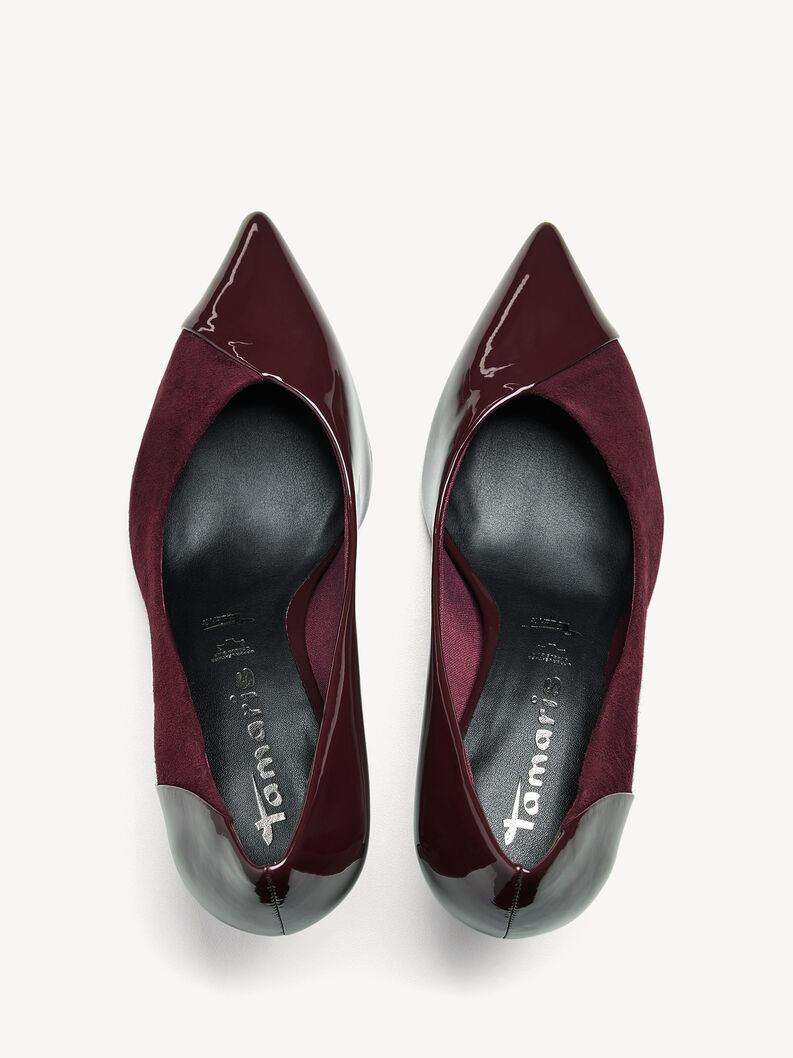 Pumps, MERLOT, hi-res