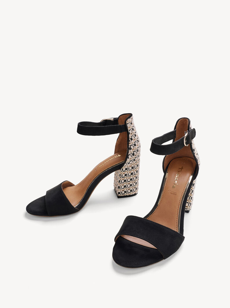 Sandalette, BLACK COMB, hi-res
