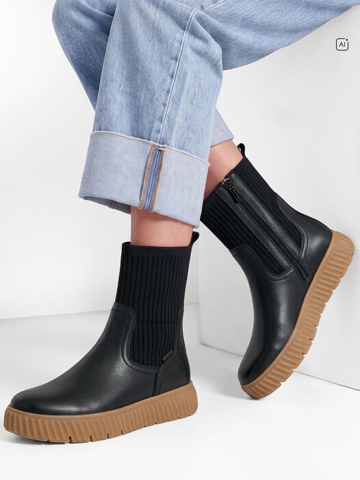 Chelseaboot, BLACK NAPPA, hi-res