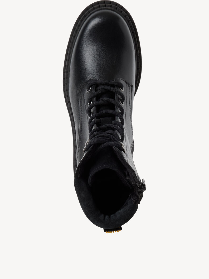 Støvletter - sort, BLACK LEATHER, hi-res