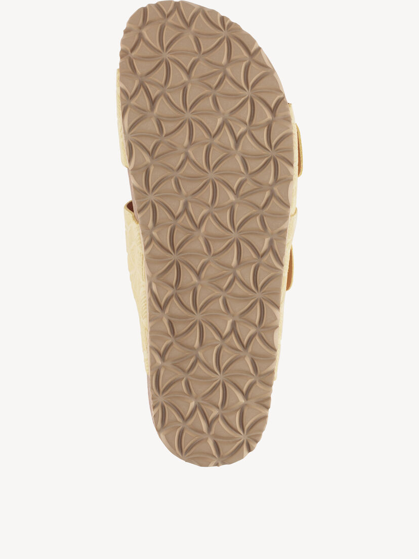 Leren Slipper - geel, SOFT LEMON, hi-res