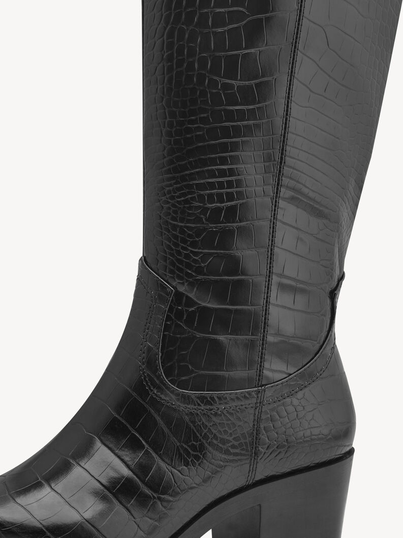 Boots - black, BLACK CROCO, hi-res