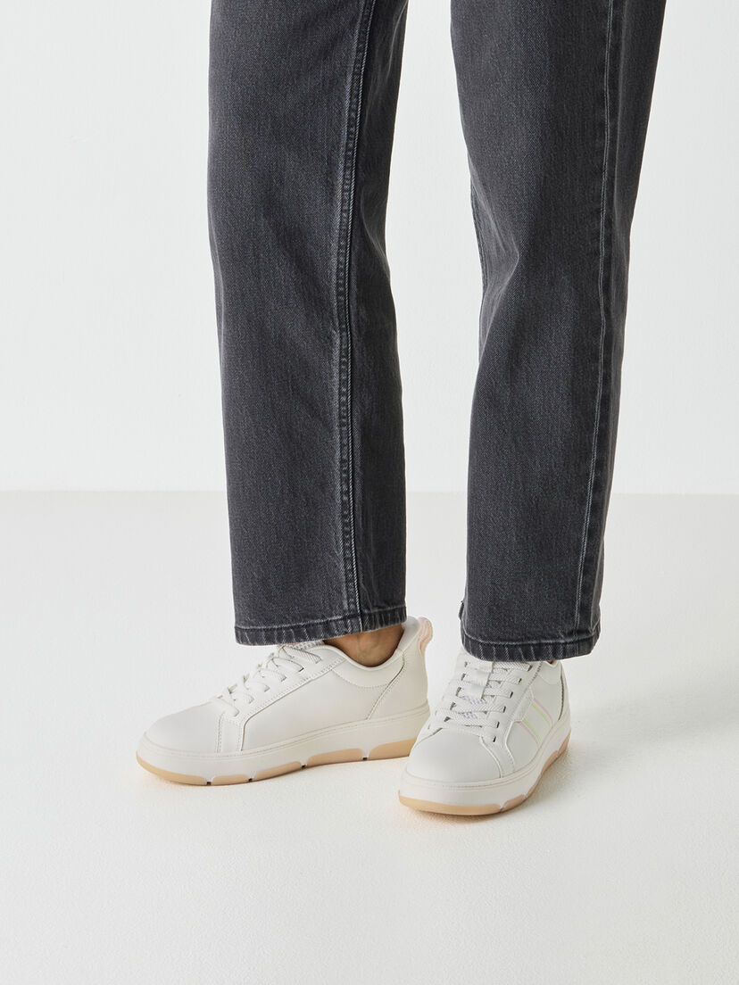 Sneaker - wit, WHITE COMB, hi-res