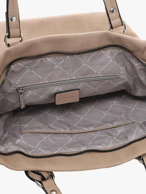 Sac cabas, taupe, hi-res