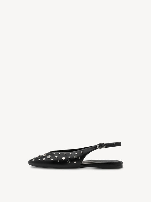 Slingpumps, BLACK, hi-res