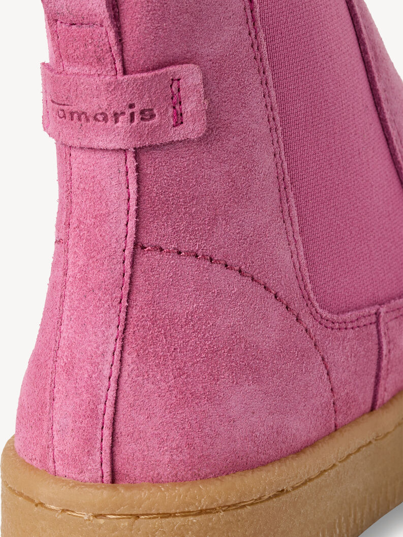 Leather Chelsea boot - pink, pink, hi-res