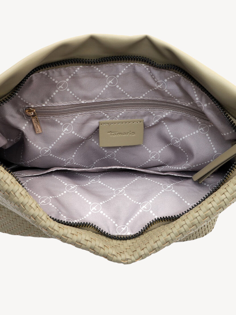 Handtas - groen, khaki, hi-res