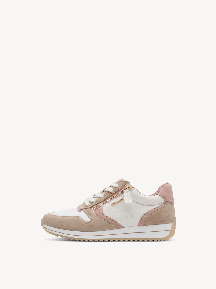 Sneaker - beige, BEIGE/ROSE, hi-res