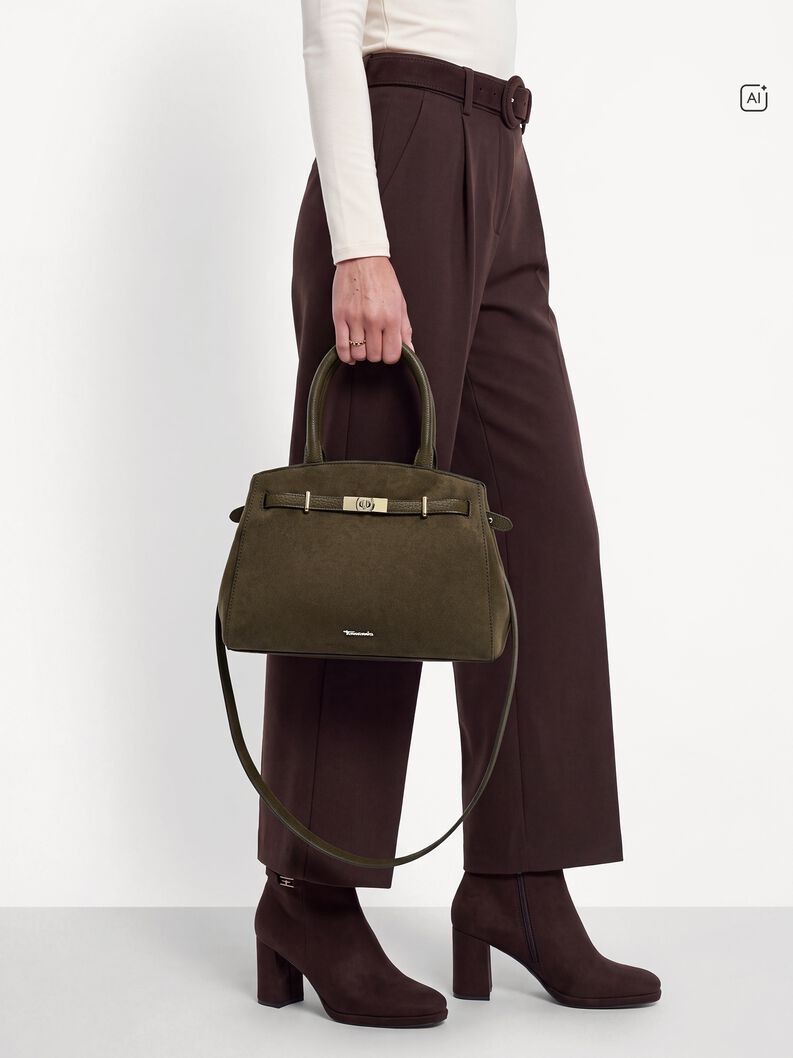 Shopper - groen, oliv, hi-res