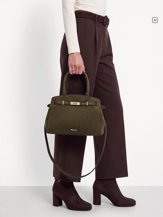 Shopper, oliv, hi-res