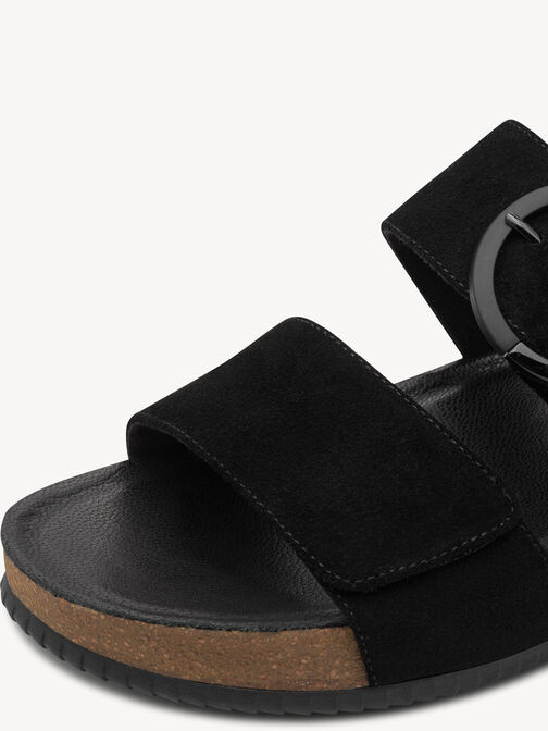 Pantolette, BLACK SUEDE, hi-res