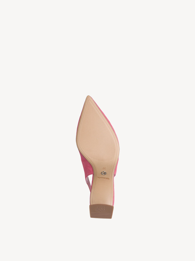 Leren Slingpumps - pink, pink, hi-res