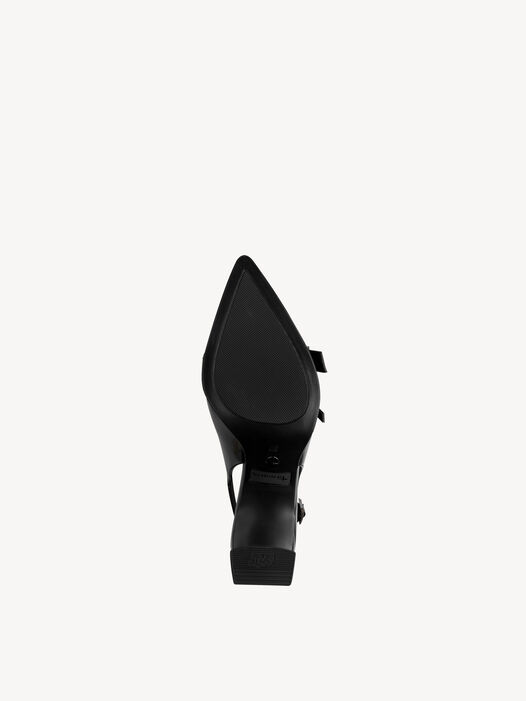 Slingpumps, BLACK, hi-res