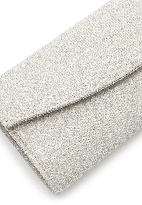 Clutch, silver, hi-res
