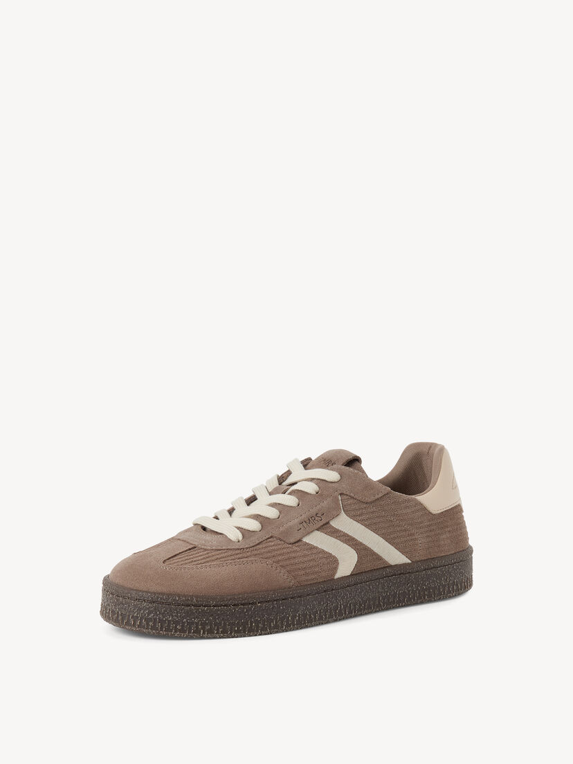 Leren Sneaker - beige, TAUPE, hi-res
