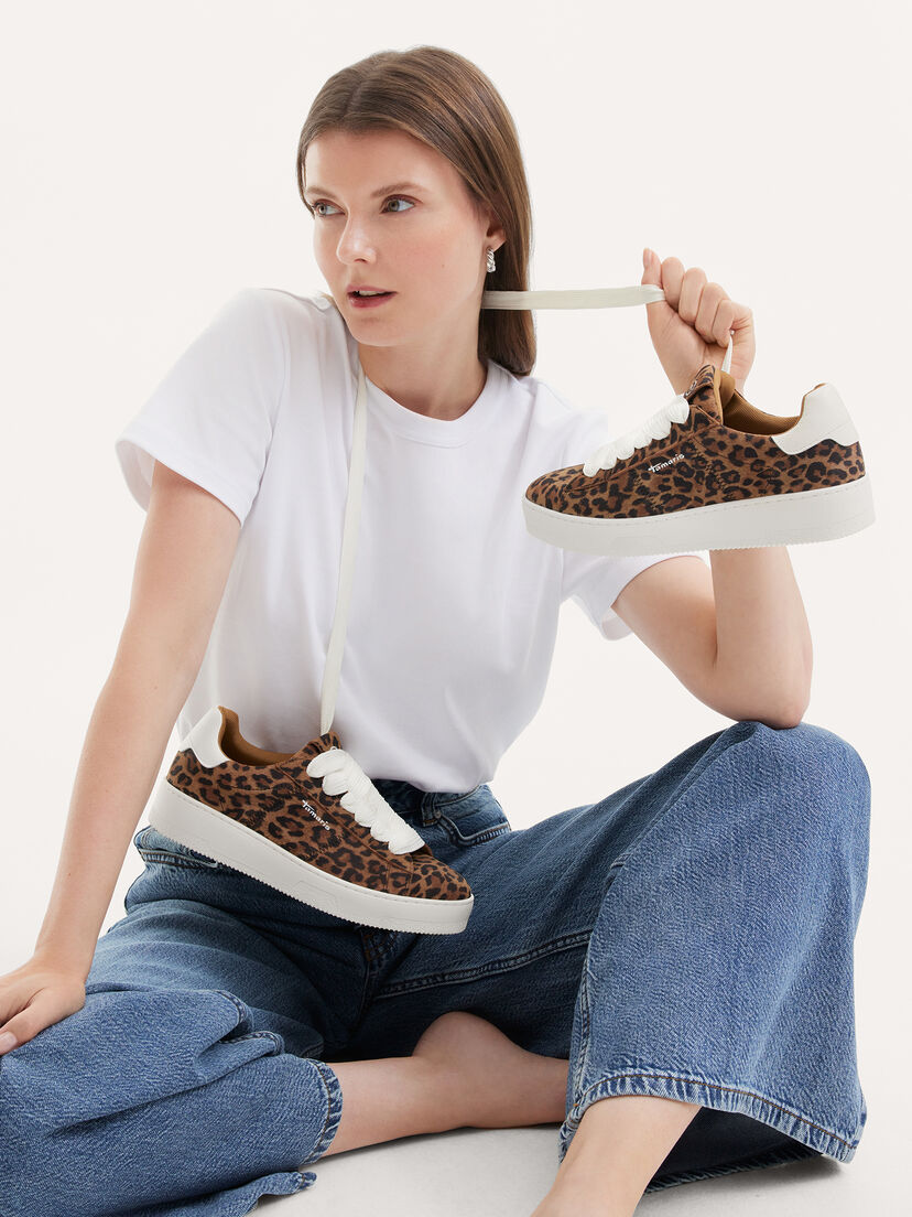 Sneaker, LEOPARD, hi-res