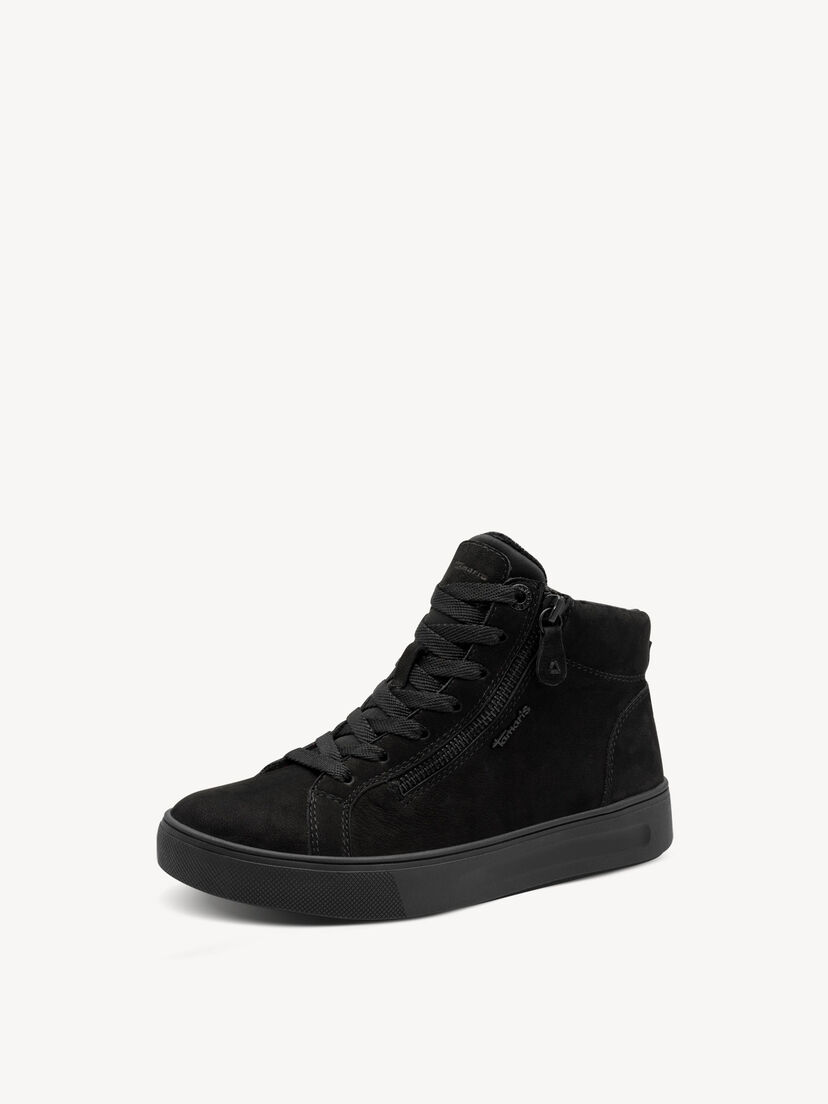 Sneaker - zwart, BLACK NUBUK, hi-res