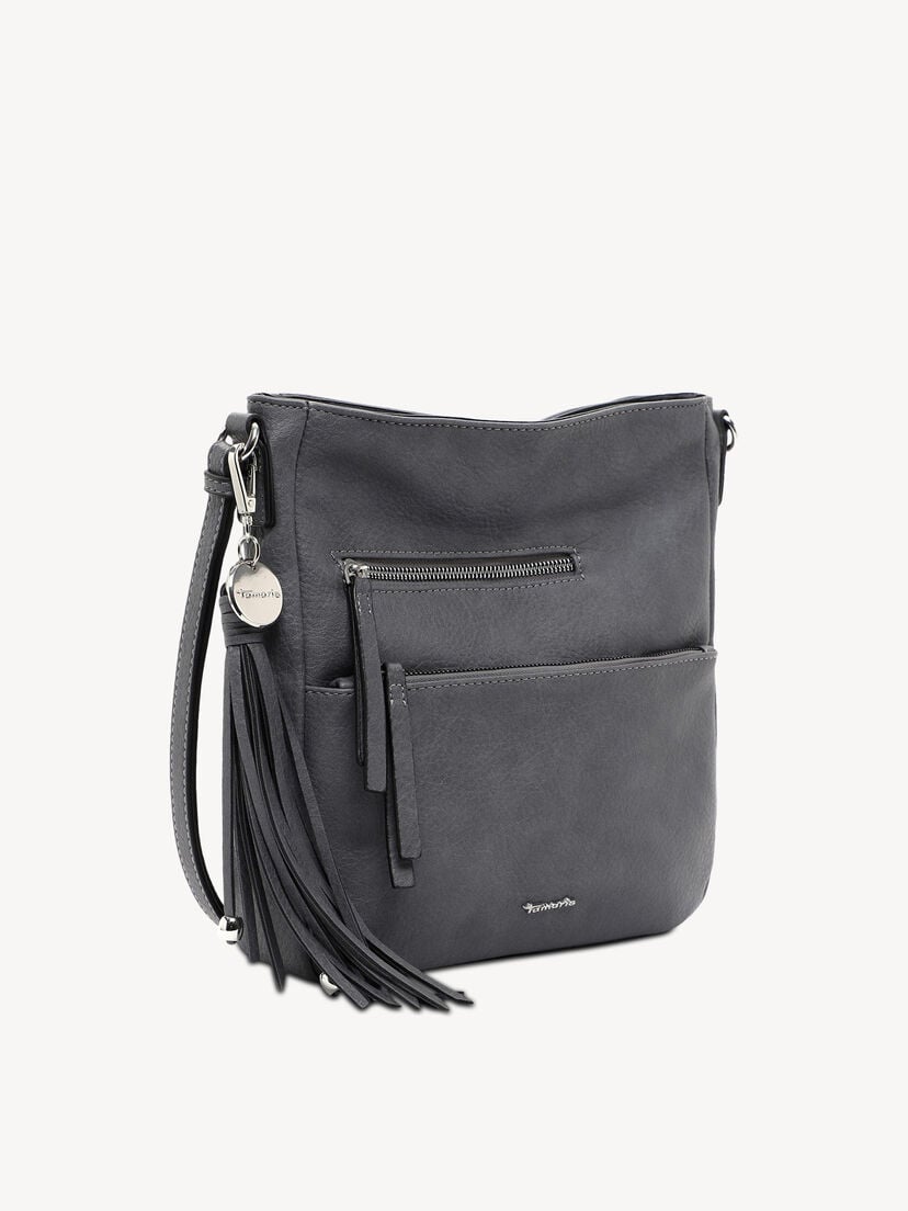 Handtas - grijs, grey, hi-res