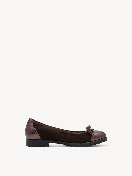 Ballerina, MOCCA SUEDE, hi-res