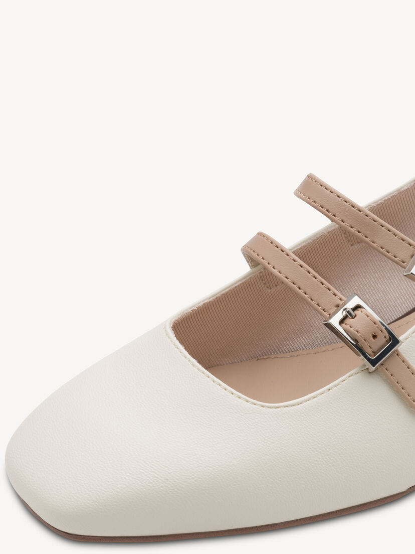 Slingpumps - wit, OFFWHITE COMB, hi-res