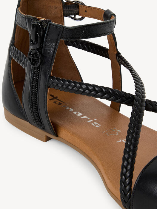 Sandaal, BLACK, hi-res