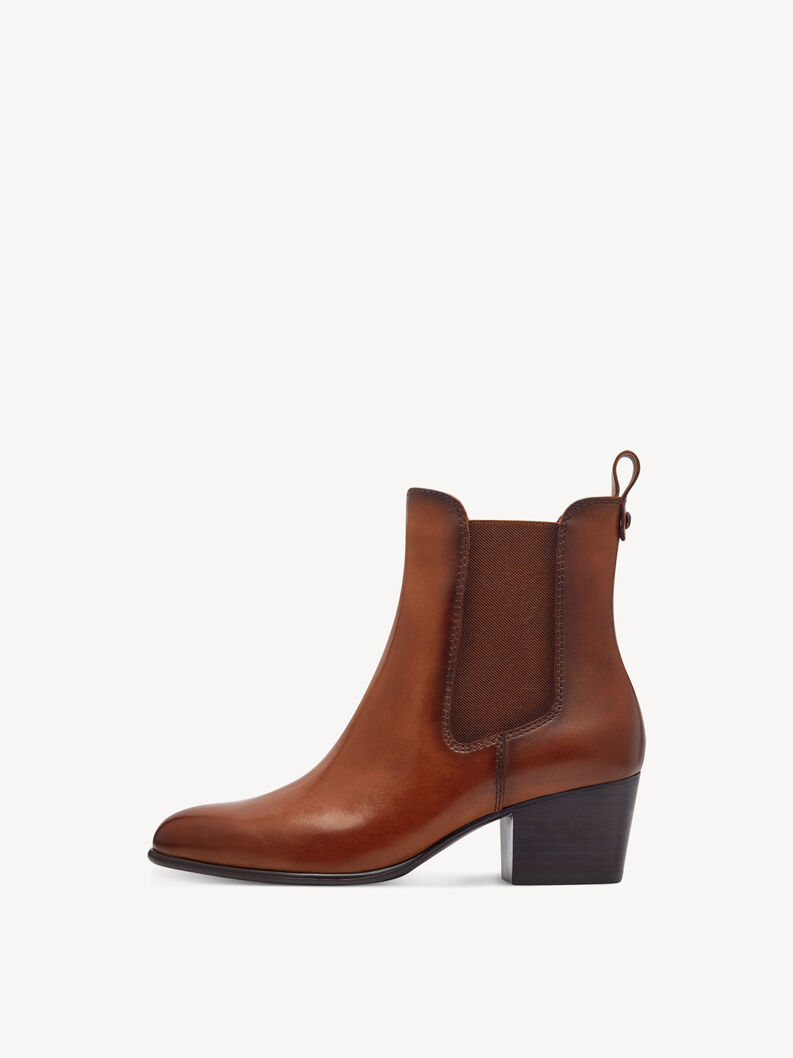 Leder Chelsea Boot - braun, COGNAC, hi-res