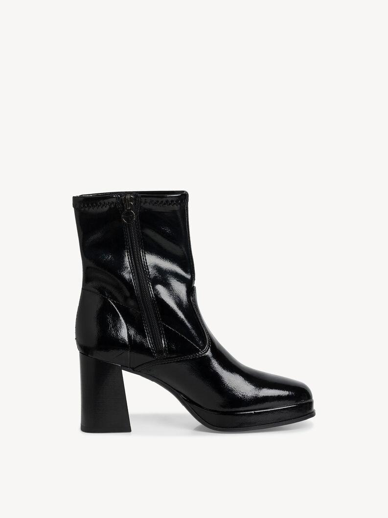Bootie - black, BLACK PATENT, hi-res