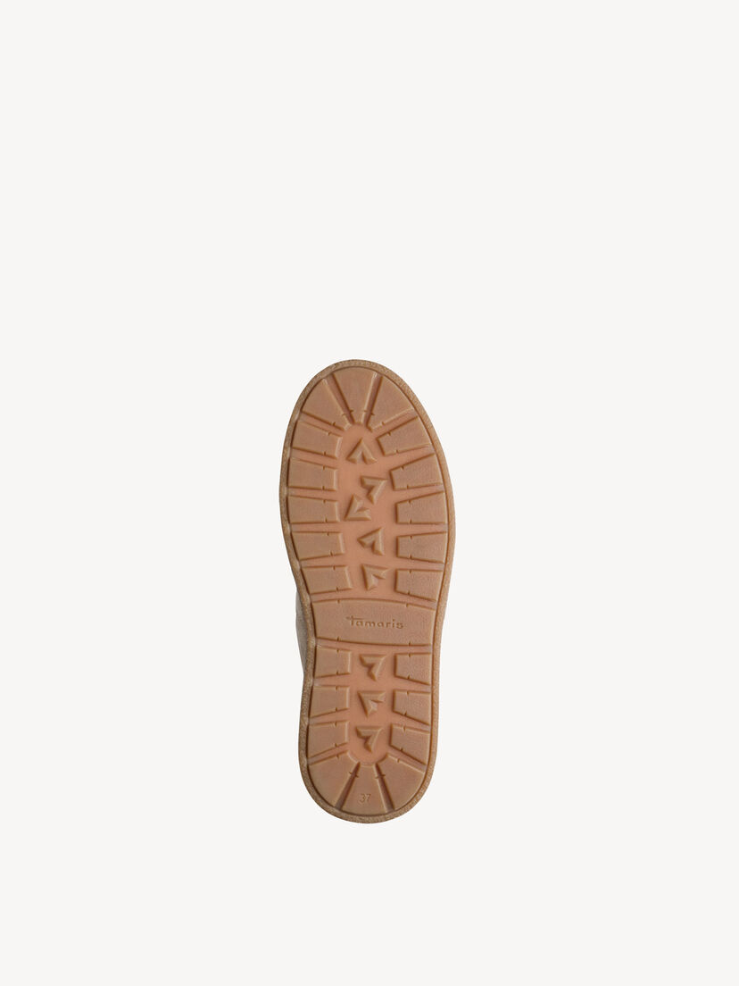 Leren Sneaker - beige, TAUPE, hi-res