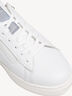 Leather Sneaker - undefined, WHITE/SKY, hi-res