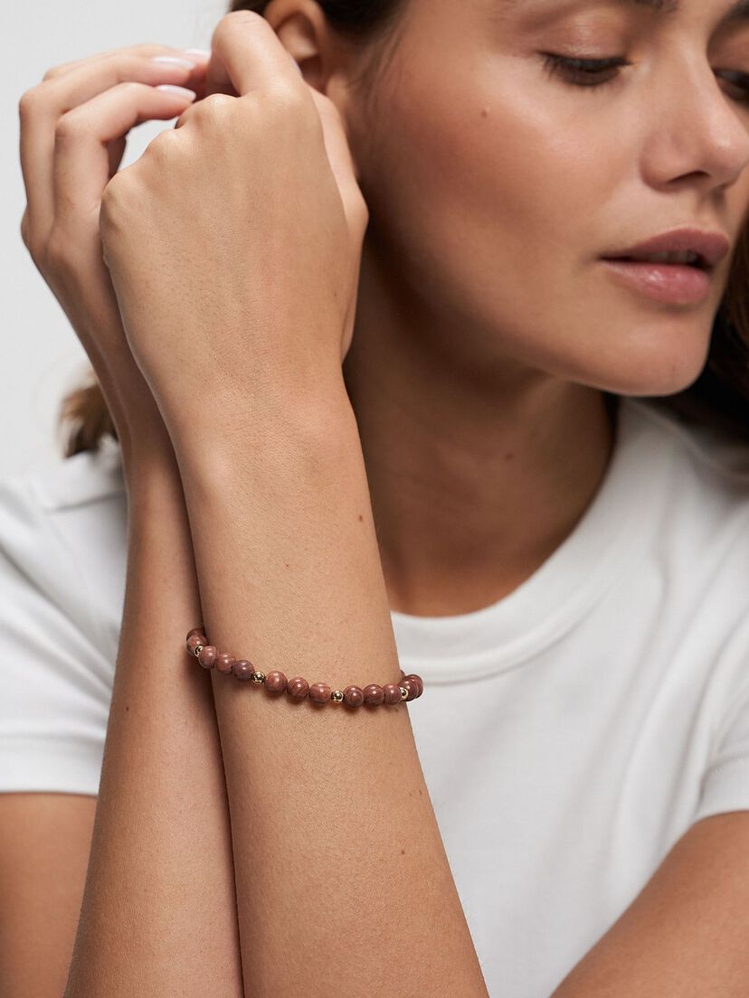 Armband, rood, hi-res