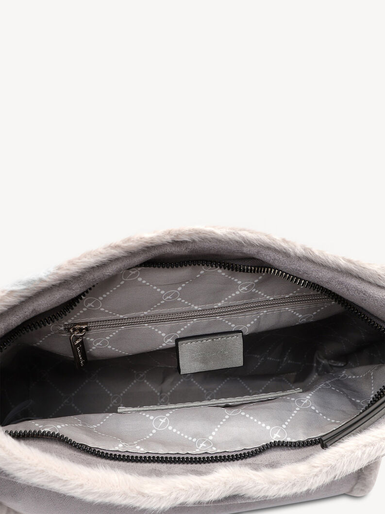Τσάντα σάκος - γκρι, grey, hi-res