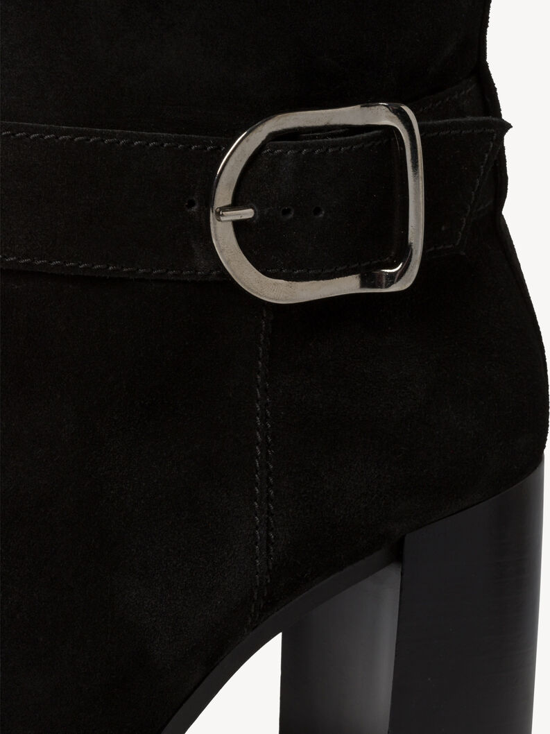 Kožen&eacute; Kovbojsk&eacute; boty - čern&aacute;, BLACK, hi-res