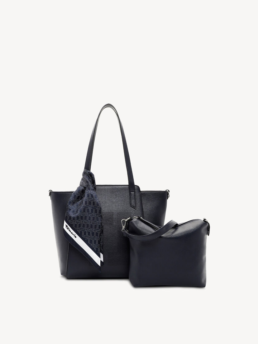 Shopper - blauw, blue, hi-res