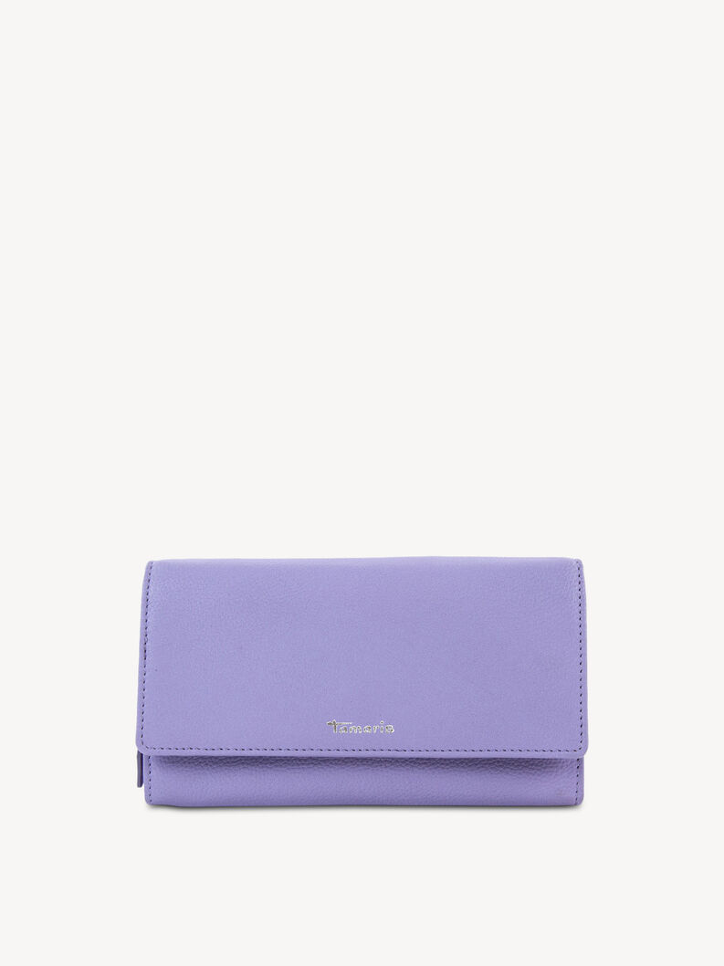 Ledergeldb&ouml;rse - lila, lightpurple, hi-res