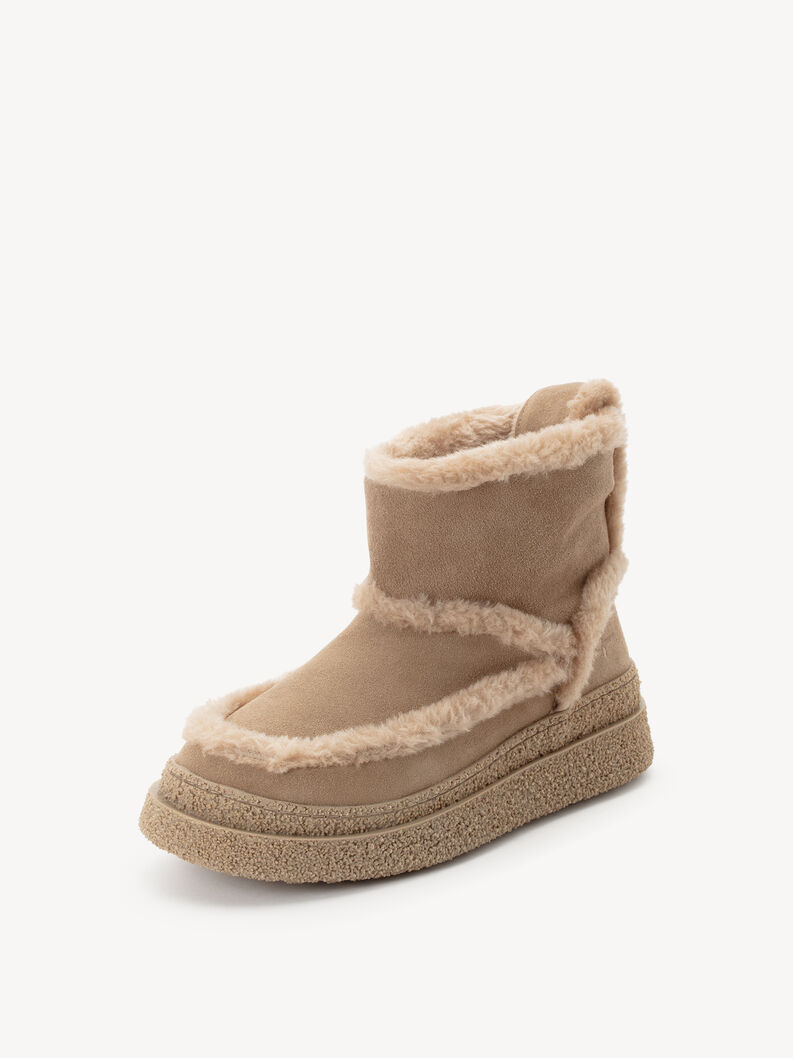 Stiefelette - beige Warmfutter, BEIGE, hi-res