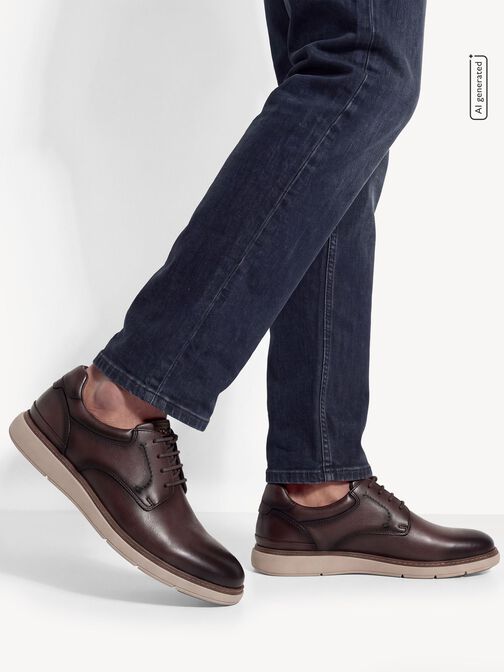 Low shoes, MOCCA LEATHER, hi-res