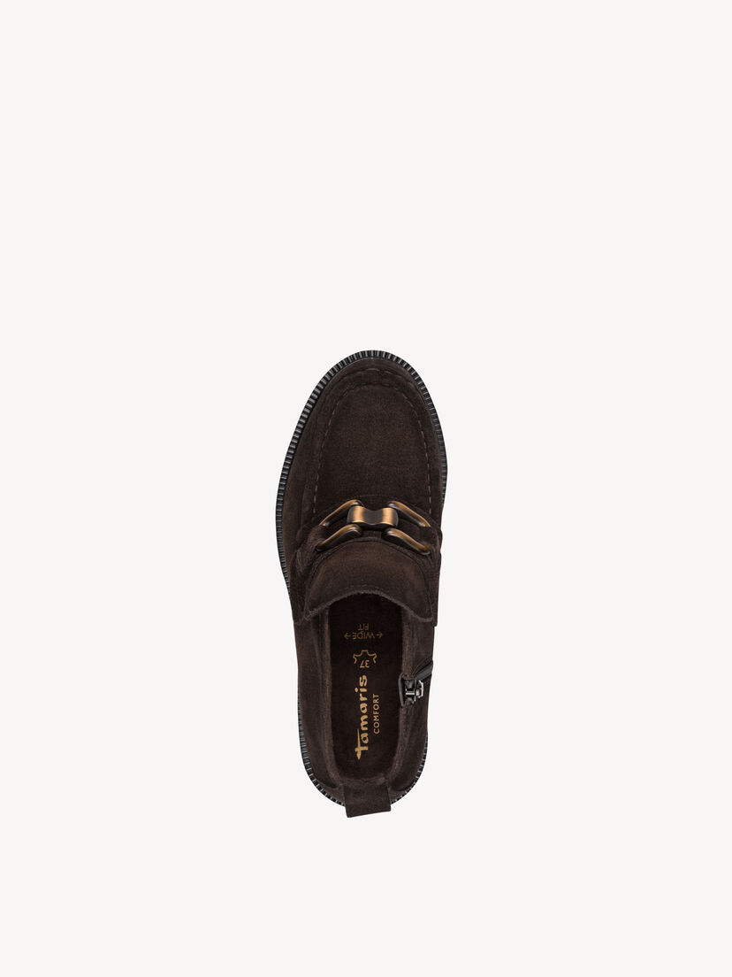 Enkellaarsje - bruin, MOCCA SUEDE, hi-res