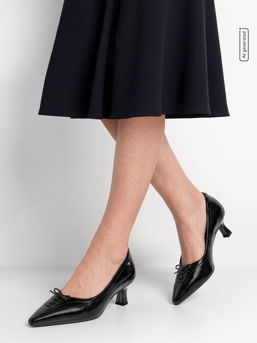 Pumps, BLACK UNI, hi-res