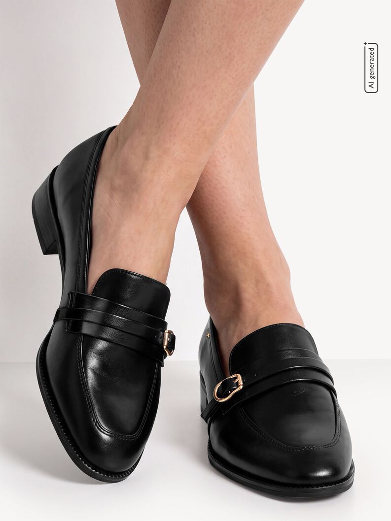 Trotteur, BLACK LEATHER, hi-res